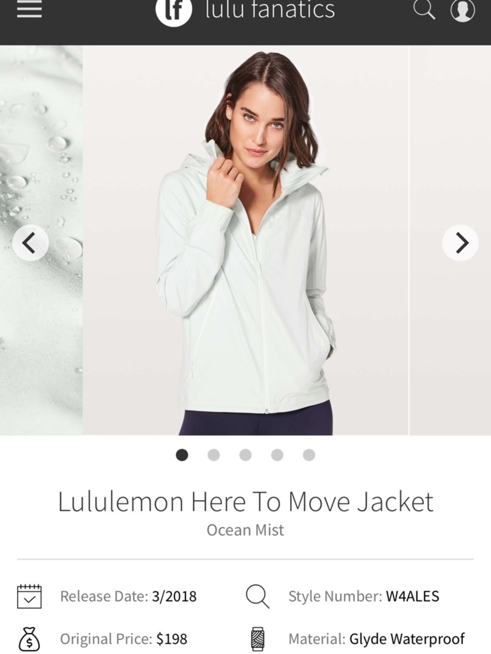 lululemon Here to Move Jacket